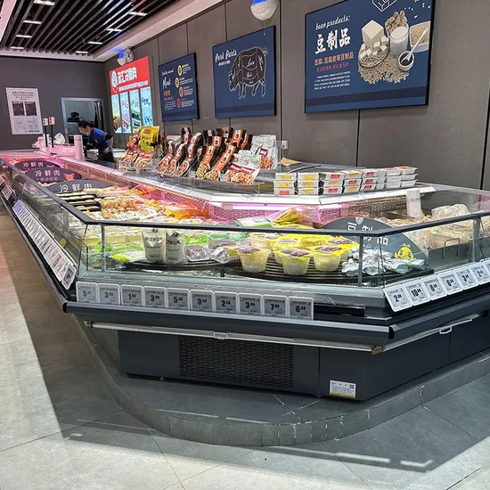 Commercial Meat Cooler Display Fridge Showcase Refrigerator