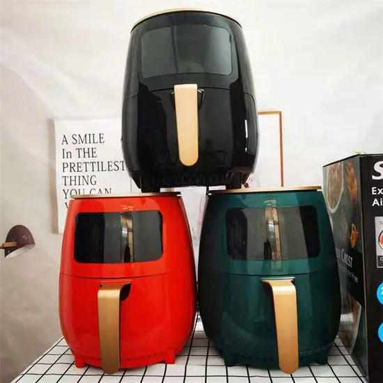 Silver Crest New Products Household Kitchen Smart Home Appliance Industrial Hot Electric Digital Airfryer Pressure 4.5L 6L Electric Deep Air Fryer Without Oil
