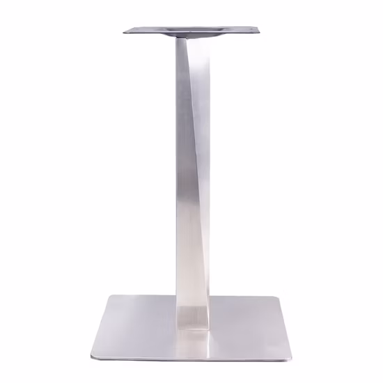 Industrial Heavy Duty Cross Table Base for Glass Tops Marble Table Base