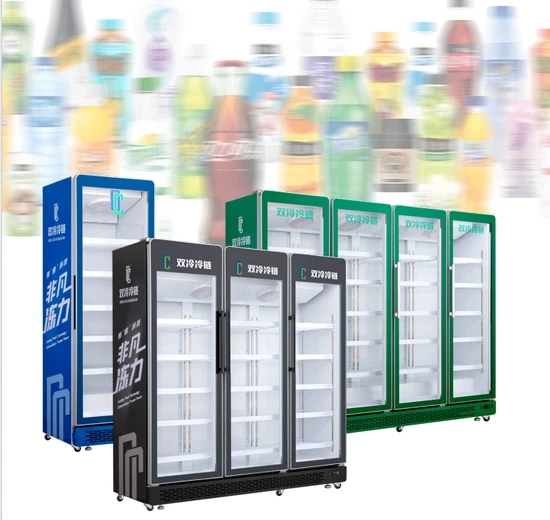 Step C Commercial Upright Single Door Beverage Cooler Showcase Display Refrigerator