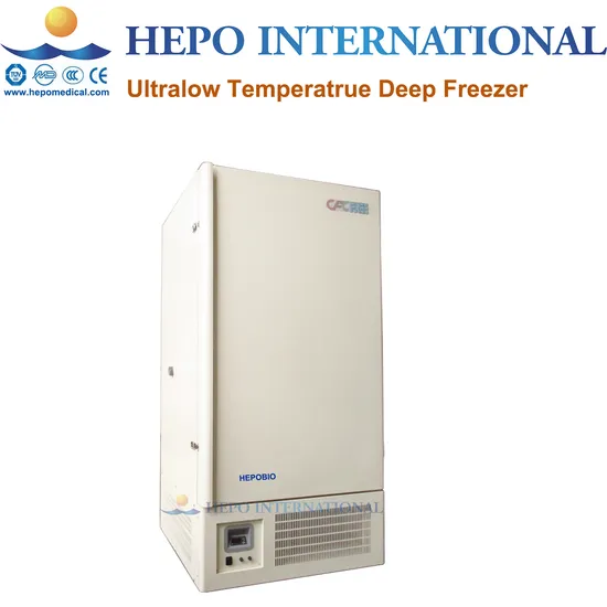 Laboratory Medical Samples Freezing Ultraw Low Temperature Deep Freezer (HP