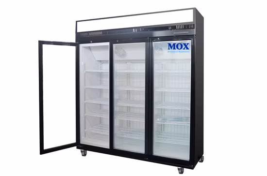 Commercial Upright Ice Cream & Frozen Foods 1 (Single) Glass Front Door Display Freezer with Digital Temperature Display Price for Sale (NW