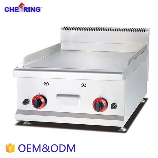 Factory Hot Sale Counter Top Gas Griddle 