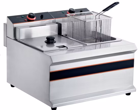 Butterball, Turkey, Potato, Chip, Fish, Indoor Countertop/Table Presto Industrial, Commercial Large Double Tank Electric Deep Fryers with Oil Filtration &Basket