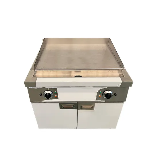 Catering Equipment Commercial Stainless Steel Gas Griddle with Half Flat & Grooved 
