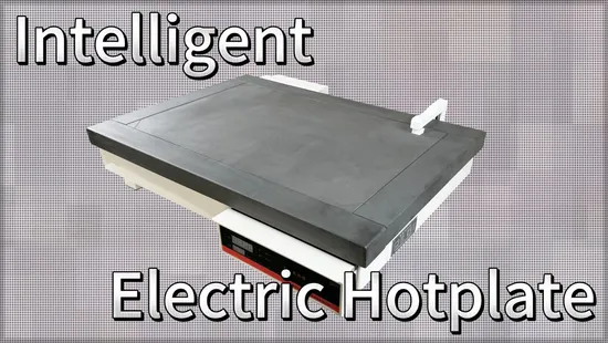 Corrosion Resistance Intelligent Lab Electric Hotplate 350º C Silicon Carbide Uniform Temperature Pid Precise Temperature Control Sample Digestion 