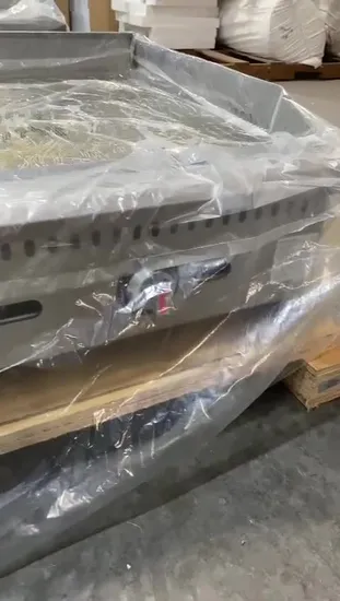 ETL Approved Commercial 36" Thermostatic Gas Countertop Griddle with 1" Thick Plate (HERG