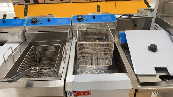 Commercial Flat Griddle Gas Machine with Flame Sense of Security Device. 
