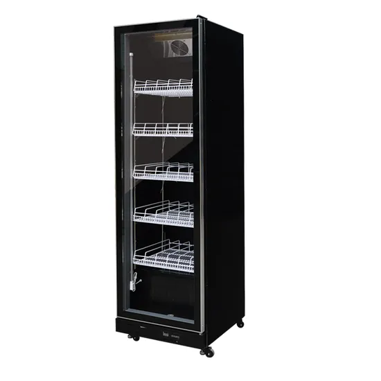 1 Door Beer Keg Bottle Cooler Wine Parts Tall Refrigerator Display Cabinet 