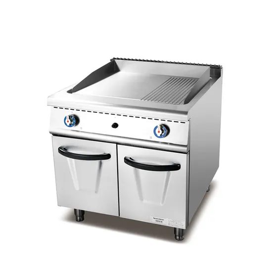 Electric Kitchen Gas Grill Griddle with Electric Baking Oven 