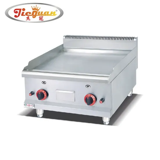 Jieguan Commercial Stainless Steel Gas Griddle (Flat plate) Gh