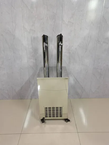 2 Tap Draft Draught Beer Keg Cooler Fast Cooling Kegerator 