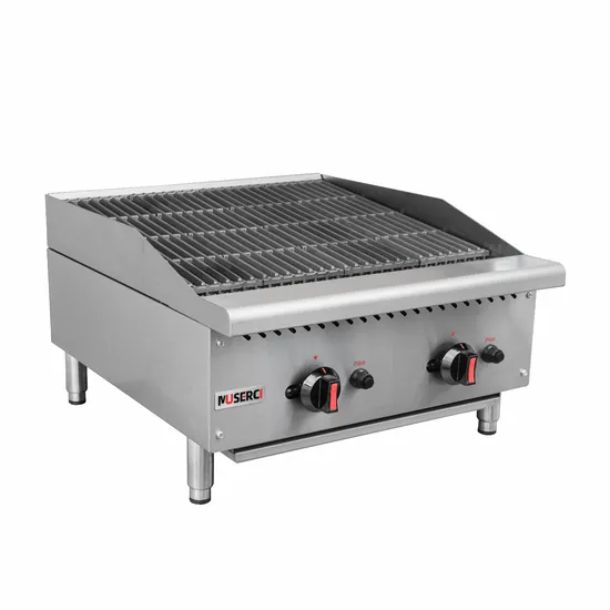 Premium Gas Countertop Charbroiler for Efficient Commercial Cooking Needs 