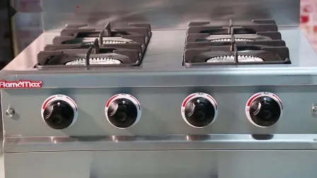 8 Burner Gas Stove Cooker Range with Gas Oven Commercial Kfc/Kitchen/Catering/Cooking/Baking/Restaurant/Hotel Equipment 